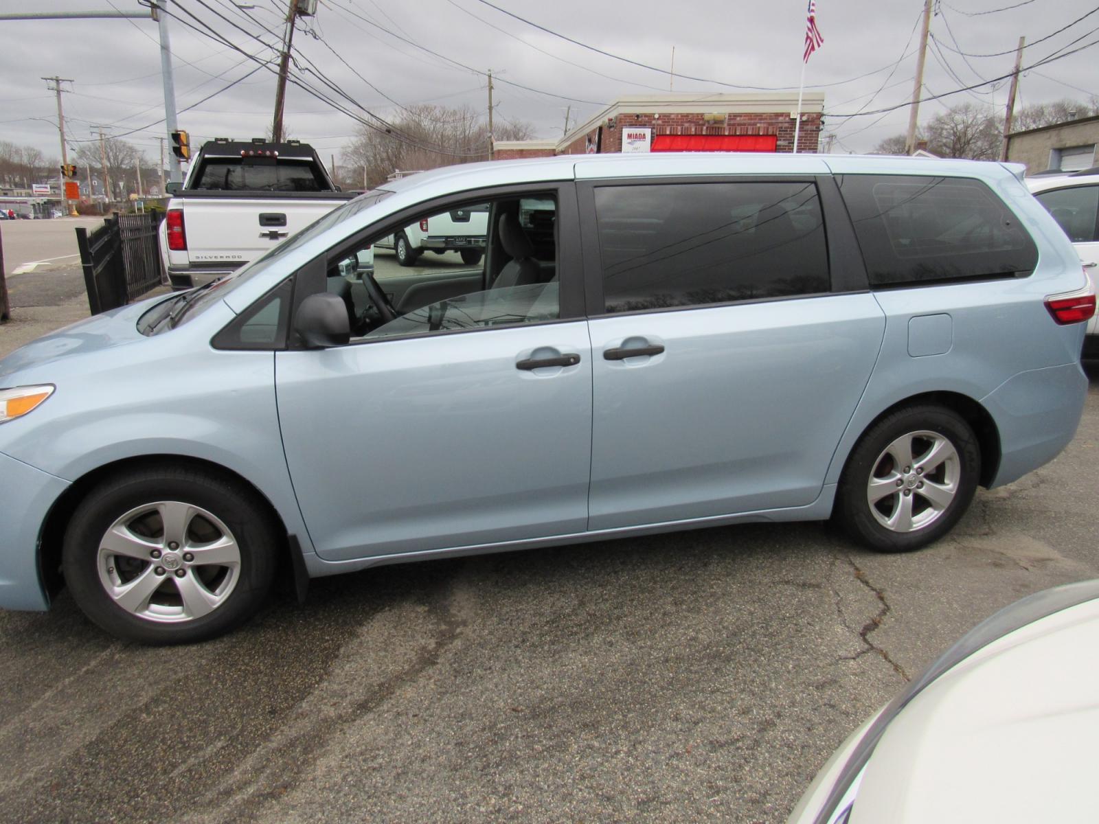 2015 Blue /Gray Toyota Sienna (5TDZK3DC4FS) with an 3.6L V6 DOHC 24V engine, Automatic transmission, located at 215 Milton St, Dedham, MA, 02026, (781) 329-5144, 42.241905, -71.157295 - This nice 7 passenger van is in excellent condition. Runs like new. All ASPI Motor Cars vehicles are fully serviced before they are delivered to assure the highest quality used vehicles. Come with a 3/3 warranty included in the price. Call for details. Prices on all vehicles do not include $299 - Photo #3